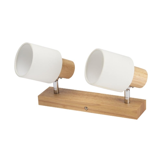 Imagine Spot Bara Nordik Alb+Natur 2XE14 40W