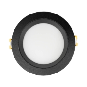 Imagine Downlight LED rotund Aprila 6W 4000K IP44, negru, Metsan