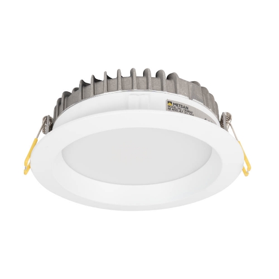 Imagine Downlight LED rotund Aprilla 10W 4000K IP44, alb, Metsan