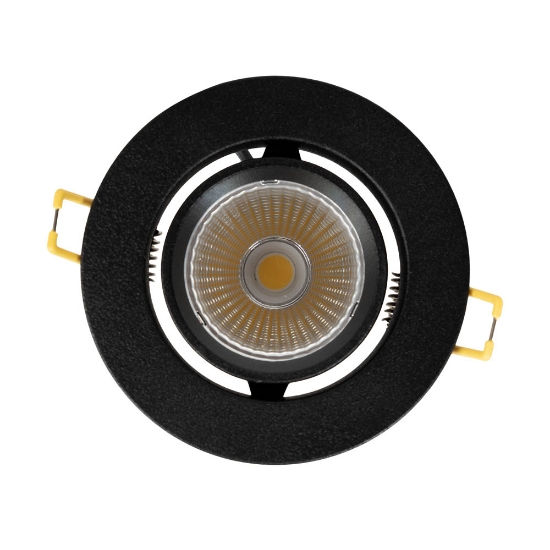 Imagine Spot LED reflector Eleni 10W 4000K IP44, negru, Metsan