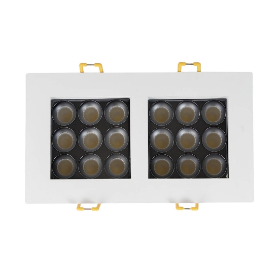 Imagine Spot LED patrat Roma SQ DB 9 24W 4000K, alb, Metsan
