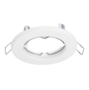 Imagine Rama spot Italian Pluton GU10 81X65mm, alb, Metsan