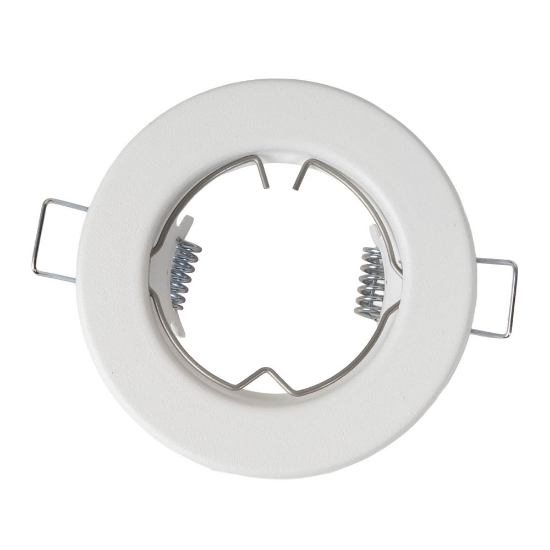 Imagine Rama spot Italian Pluton GU10 81X65mm, alb, Metsan