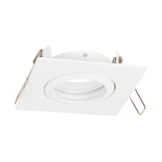 Imagine Rama spot Azer GU10 85X85mm, alb, Metsan