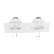 Imagine Rama spot dubla Azer GU10 70X2mm, alb, Metsan