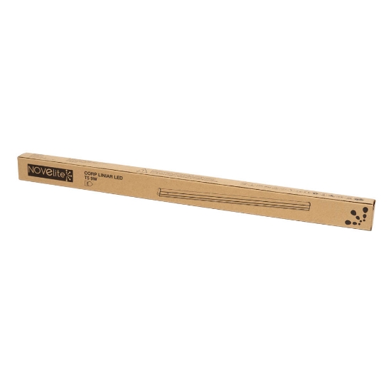 Imagine Corp Liniar LED T5 V2 Interconectabil cu intrerupator 9W 6500K IP20 600mm - NOVELITE