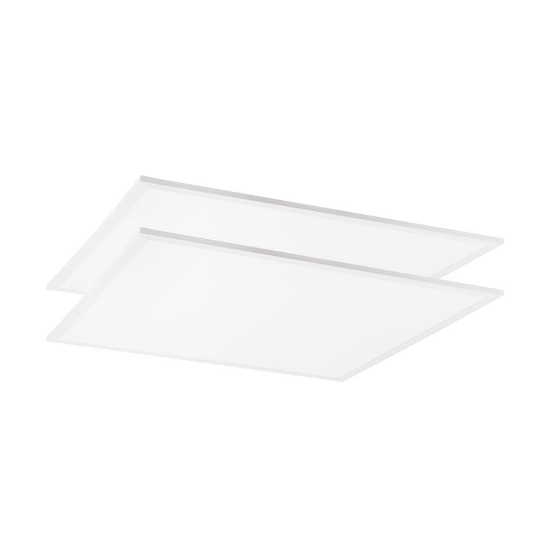 Imagine SET 2 Panouri LED Backlit Alb 48W 3CCT 595x595x32mm IP44 - NOVELITE