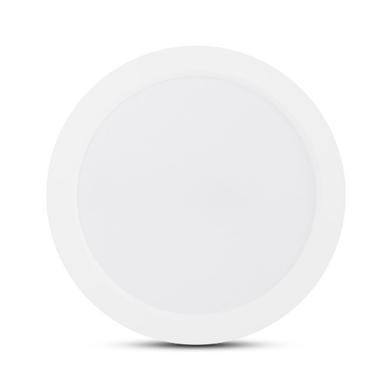 Imagine Mini Panou LED Rotund Alb PT 12W 6400K IP44 - HOMELIGHT