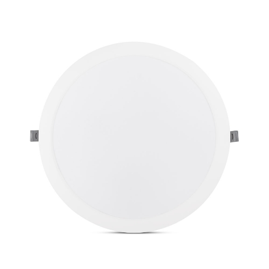 Imagine Mini Panou LED Rotund Alb ST 24W 6400K IP44 - HOMELIGHT