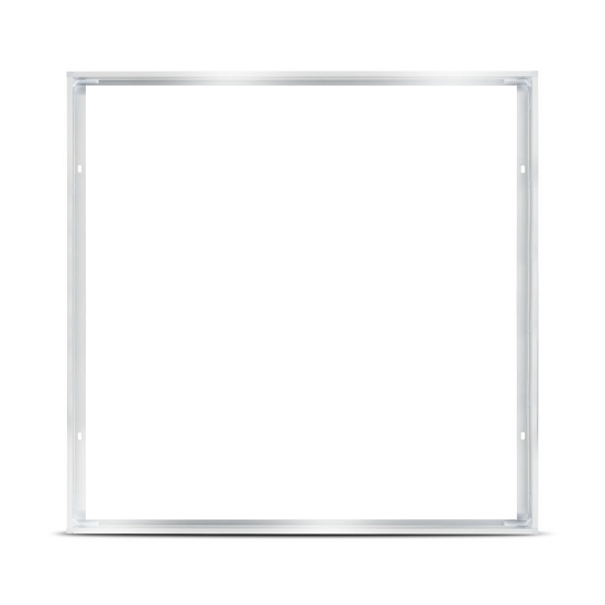 Imagine Rama Aluminiu Argintiu Panou LED Slim 295x295x43mm - NOVELITE