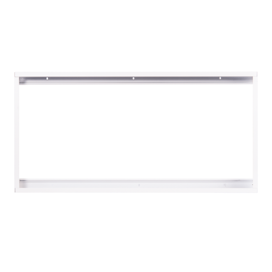 Imagine Rama Aluminiu Alb Panou LED Slim 295x595x43mm - NOVELITE