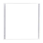 Imagine Rama Aluminiu Alb Panou LED Slim 595x595x43mm - NOVELITE