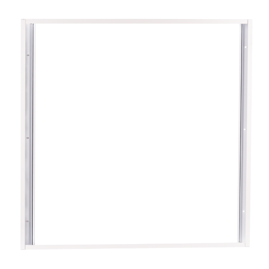 Imagine Rama Aluminiu Alb Panou LED Slim 595x595x43mm - NOVELITE