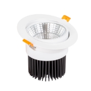 Imagine Downlight LED COB Reglabil Alb Reflector 24W 4000K IP20 - NOVELITE