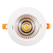 Imagine Downlight LED COB Reglabil Alb Reflector 24W 4000K IP20 - NOVELITE