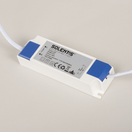 Imagine Downlight LED Fix Alb 30W 4000K IP40 - SOLENTIS