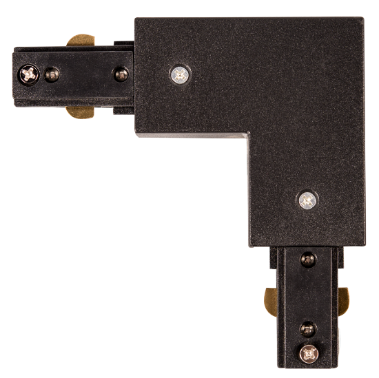 Imagine Conector L Sina Clasica Negru IP20 - NOVELITE