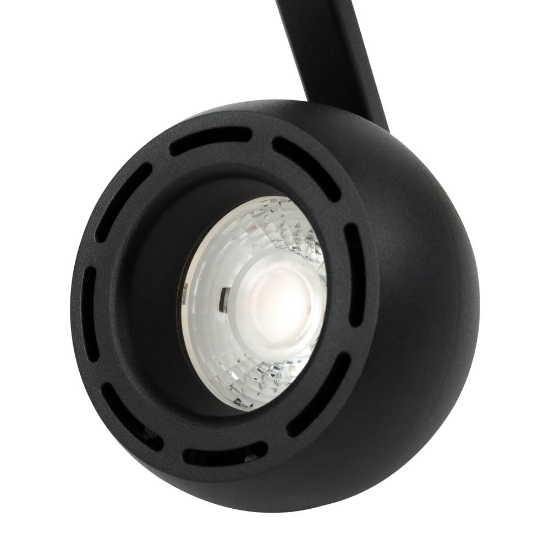 Imagine Spot Clasic Negru Rotund 10W 4000K IP20 pentru Sina Magnetica - NOVELITE