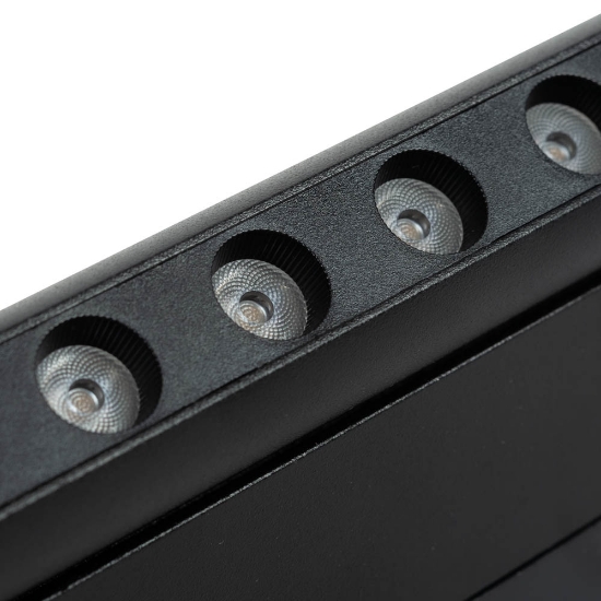 Imagine Spot Negru DOTS Slim Reglabil 6W 4000K IP20 pentru Sina Magnetica - NOVELITE