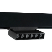 Imagine Spot Negru FAGURE Reglabil 6W 4000K IP20 pentru Sina Magnetica - NOVELITE