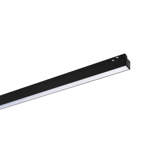 Imagine Spot Negru LINIAR 30W 4000K IP20 900mm pentru Sina Magnetica - NOVELITE