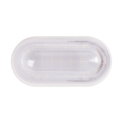 Imagine Corp BAT LED Oval Alb IP54 16W 6500K Dispersor Prismatic - HOMELIGHT