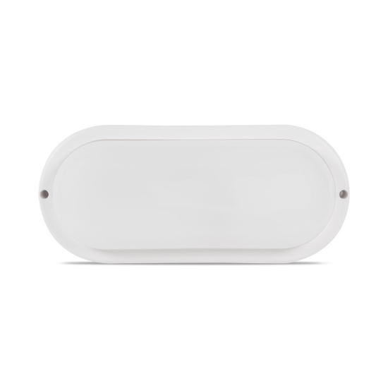 Imagine Corp BAT LED Colt Rotund Alb IP65 12W 6400K Dispersor Opal - NOVELITE