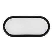 Imagine Corp BAT LED Colt Rotund Negru IP65 12W 6400K Dispersor Opal - NOVELITE