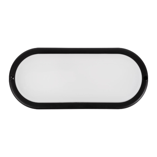 Imagine Corp BAT LED Colt Rotund Negru IP65 12W 6400K Dispersor Opal - NOVELITE