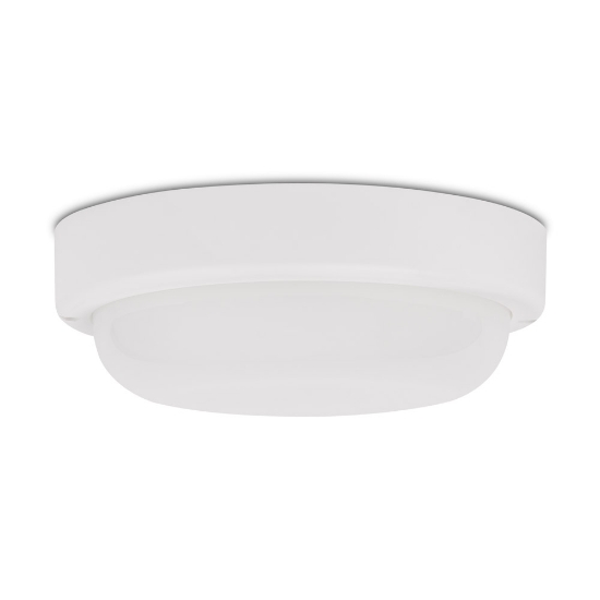 Imagine Corp BAT LED Rotund mic Alb IP65 18W 6400K Dispersor Opal - NOVELITE