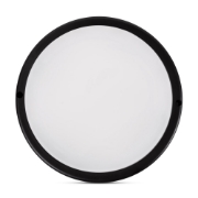 Imagine Corp BAT LED Rotund mic Negru IP65 12W 6400K Dispersor Opal  - NOVELITE