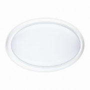 Imagine Corp BAT LED Oval Alb IP65 12W 6400K Dispersor Opal - NOVELITE