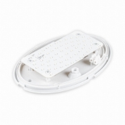 Imagine Corp BAT LED Oval Alb IP65 12W 6400K Dispersor Opal - NOVELITE