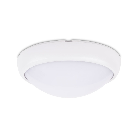 Imagine Corp BAT LED Oval Alb IP65 12W 3000K Dispersor Opal - NOVELITE