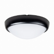 Imagine Corp BAT LED Oval Negru IP65 12W 6400K Dispersor Opal - NOVELITE