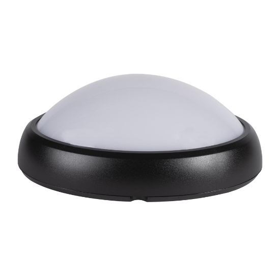 Imagine Corp BAT LED Oval Negru IP65 12W 3000K Dispersor Opal - NOVELITE