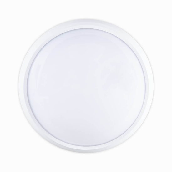 Imagine Corp BAT LED Rotund mare Alb IP65 12W 6400K Dispersor Opal - NOVELITE