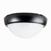 Imagine Corp BAT LED Rotund mare Negru IP65 12W 6400K Dispersor Opal - NOVELITE