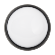 Imagine Corp BAT LED Rotund mare Negru IP65 12W 6400K Dispersor Opal - NOVELITE