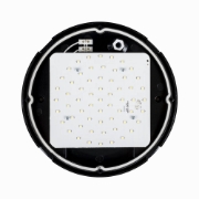 Imagine Corp BAT LED Rotund mare Negru IP65 12W 6400K Dispersor Opal - NOVELITE
