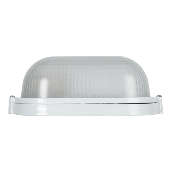 Imagine Corp BAT E27 Oval Alb IP54 Dispersor Opal Sticla - NOVELITE