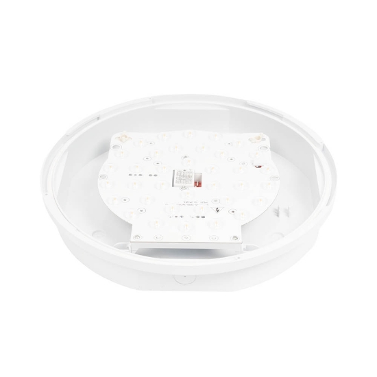 Imagine Plafoniera LED IP65 cu Senzor Miscare si KIT Emergenta 3H 18W 4000K IK10 - SOLENTIS