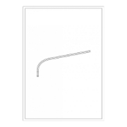 Imagine Brat Simplu Curbat 1.5m Pentru Stalp - SOLENTIS