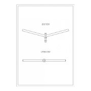 Imagine Brat Dublu Drept 180° 1.5m Pentru Stalp - SOLENTIS