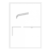 Imagine Brat Dublu Curbat 180° 1m Pentru Stalp - SOLENTIS