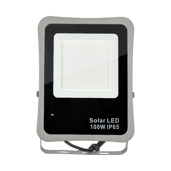 Imagine Proiector Solar LED Gri V1 100W 6500K IP65 - NOVELITE