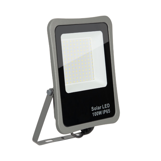 Imagine Proiector Solar LED Gri V1 100W 6500K IP65 - NOVELITE