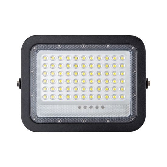 Imagine Proiector Solar LED Negru V2 100W 6500K IP65 - NOVELITE