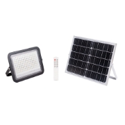 Imagine Proiector Solar LED Negru V2 200W 6500K IP65 - NOVELITE