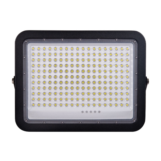 Imagine Proiector Solar LED Negru V2 300W 6500K IP65 - NOVELITE